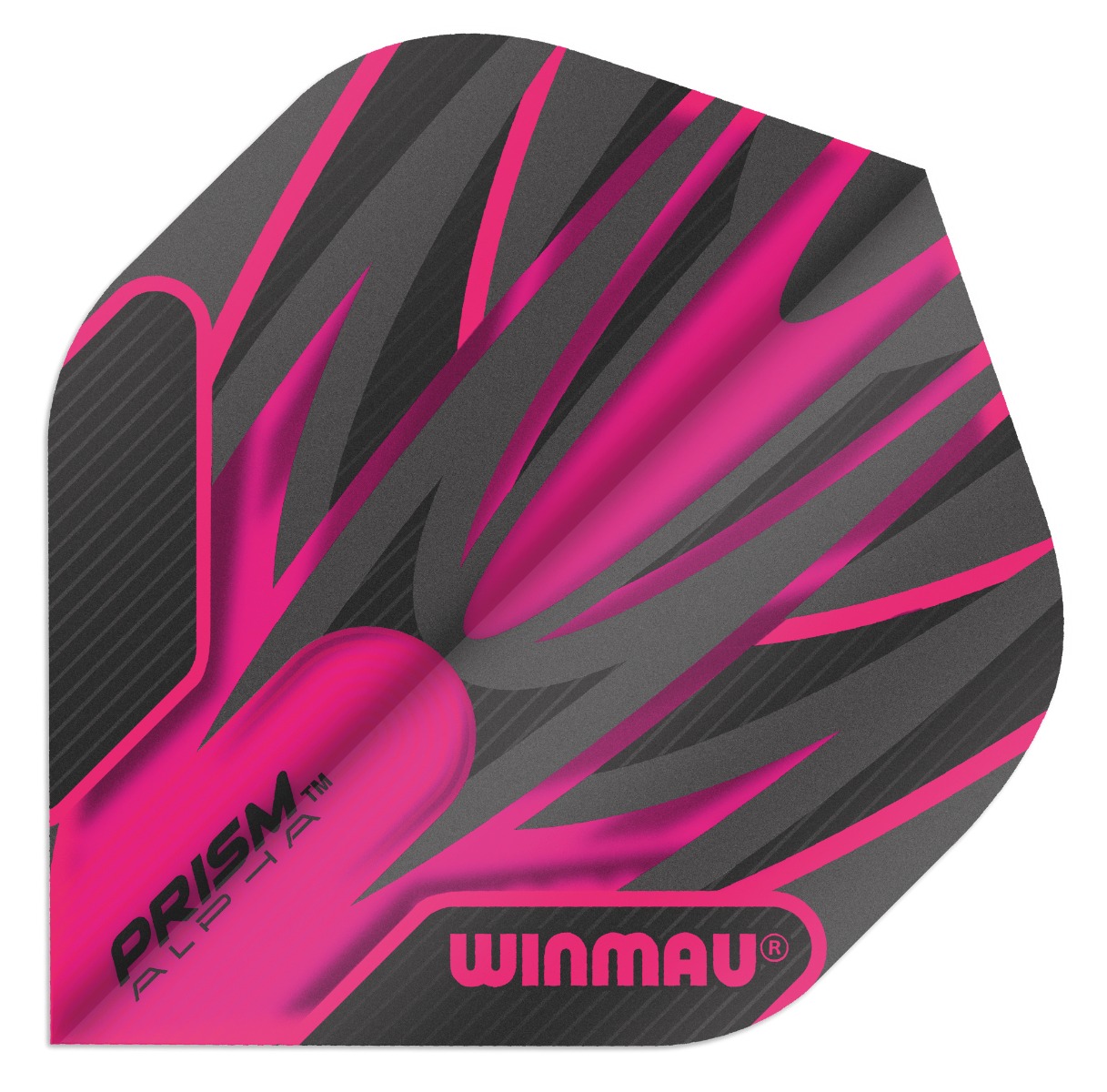 Winmau Prism Alpha Black & Pink II